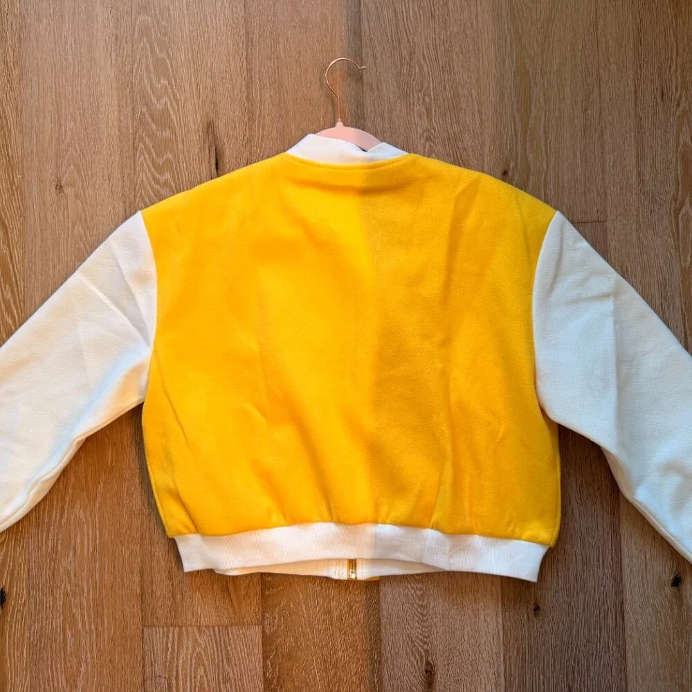 NWT Denim Love Women’s Letterman Varsity Jacket - Size Small - Picture 3 of 3